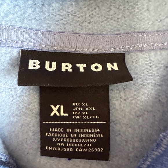 Pre Loved Men’s XL Burton Hoodie - Picture 3 of 3